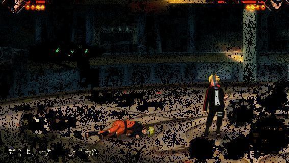 大筒木桃式附身漩涡博人的画面