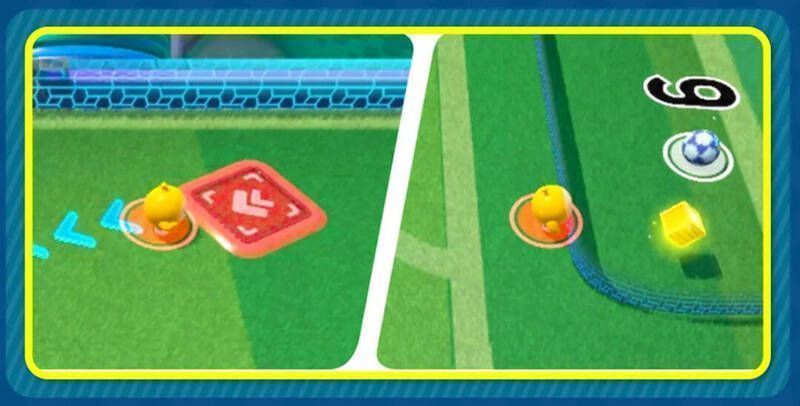 《蛋仔派对》球场弹板画面