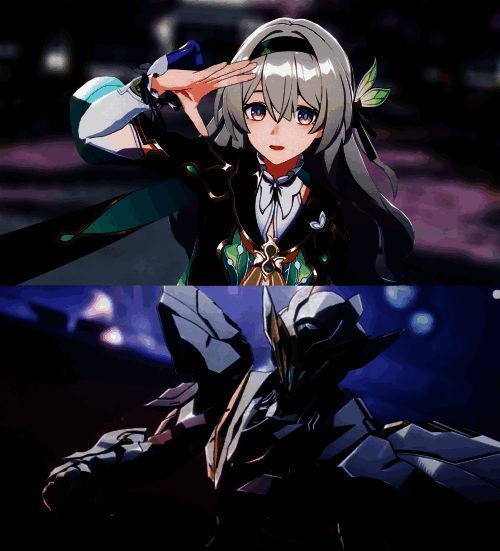 流萤形象转变画面