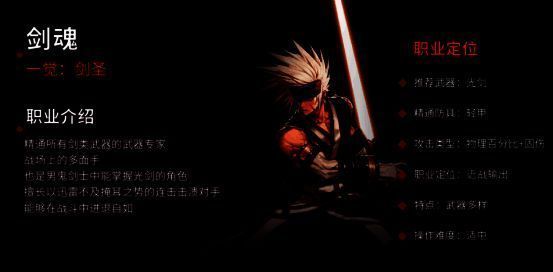 剑魂职业形象图