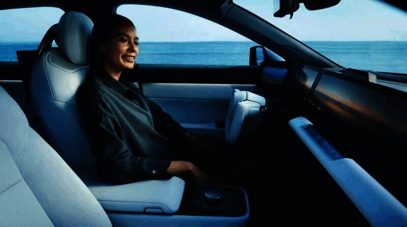 Afeela 1电动轿车尾部外观