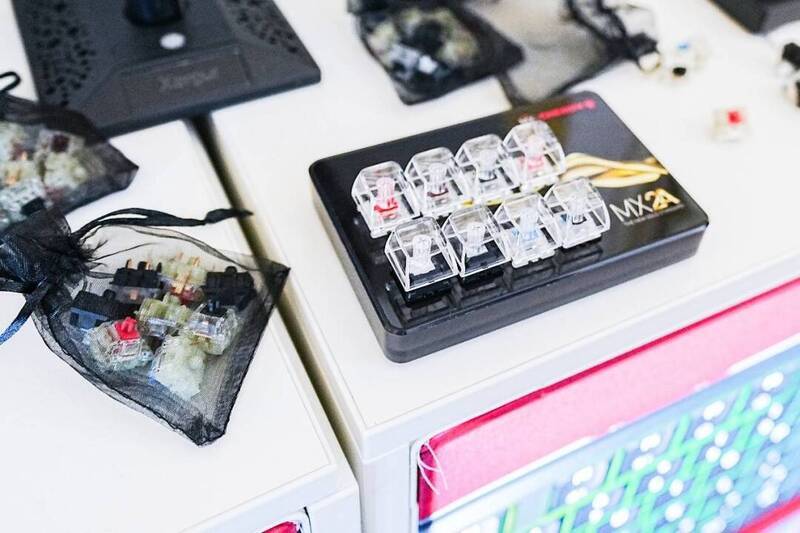 CHERRY研发的轴体展示