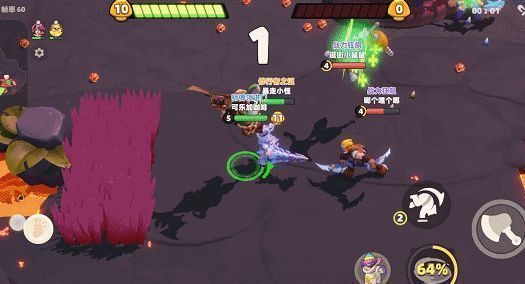 玩家携带金菇被集火画面