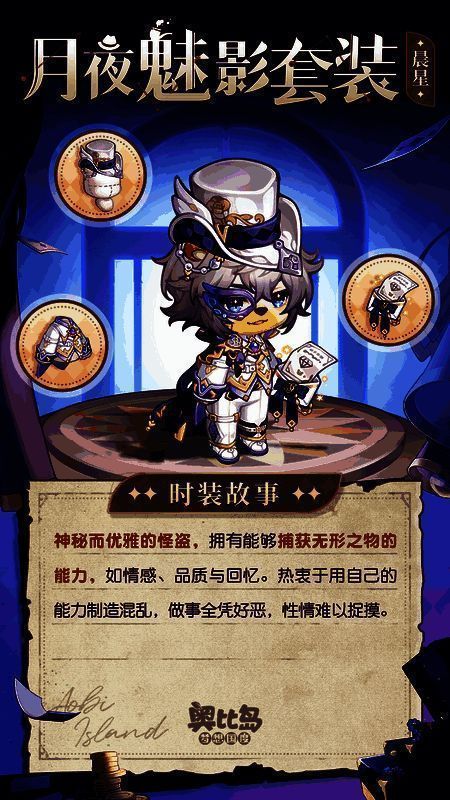 奥比岛福尔摩斯联动时装展示 2