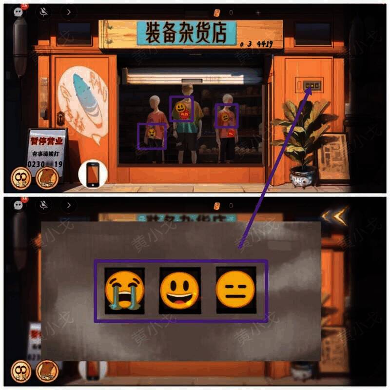 花盆后面的盒子及密码锁