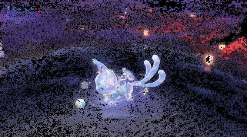 星海幻狸追逐星球动图