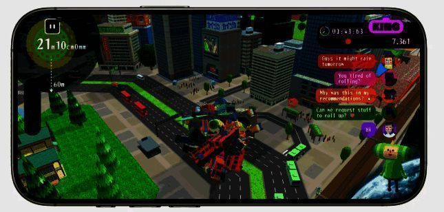 《块魂：Rolling LIVE》相关画面图片