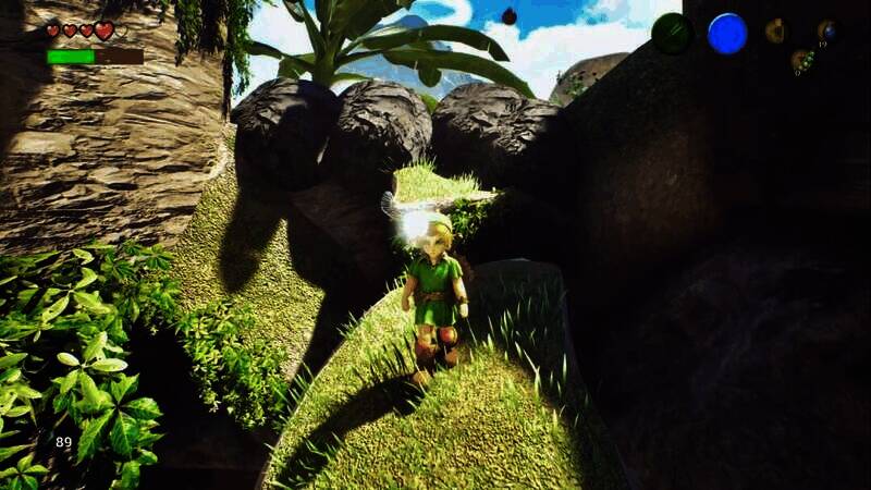 《塞尔达：时之笛》重制版游戏画面截图2