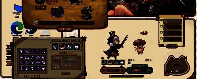 桌面小猫娘游戏画面截图