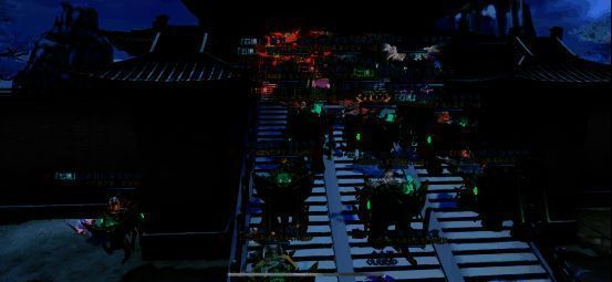 止战之殇势力岁末演兵合影