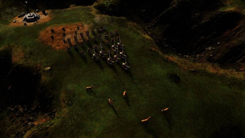 《帝国时代4》新DLC中圣殿骑士团相关画面