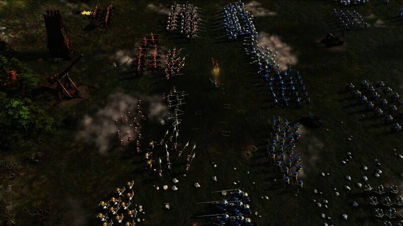 《帝国时代4》新DLC多人游戏地图画面