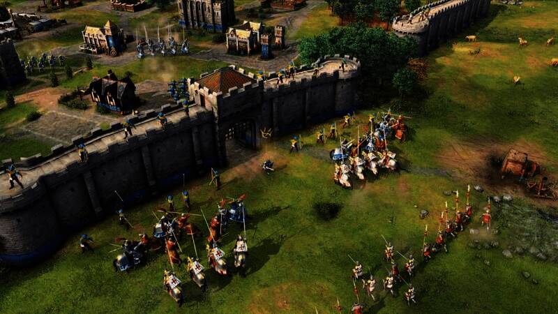 《帝国时代4》新DLC特色战斗场景画面