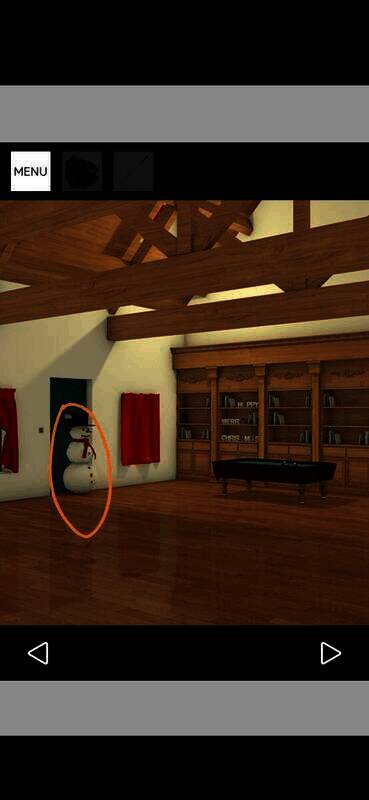 点击雪人肚子的场景图