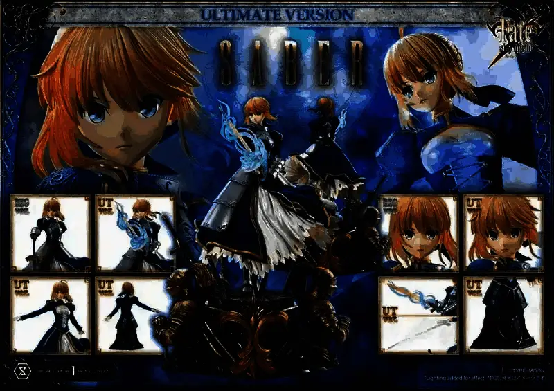 《命运守护夜》Saber 1/4比例模型相关图片1