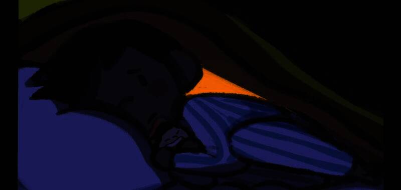 剪掉全家福后画面