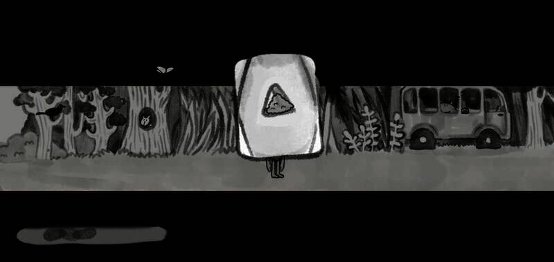 打开小房子门的画面