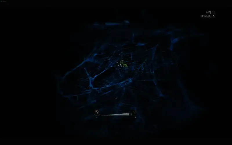 《怪物猎人:荒野》绯红森林16区遗迹内部帐篷旁画面