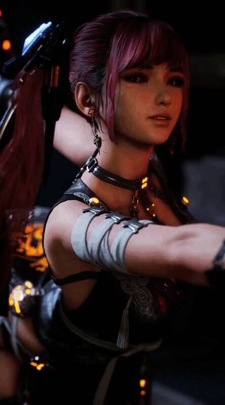 《星刃》照相模式中的美女图