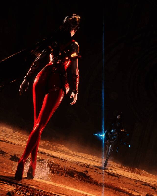 《星刃》照相模式中的美女图