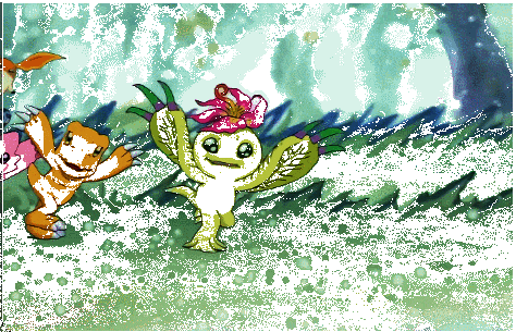 数码宝贝大冒险25周年纪念PV画面