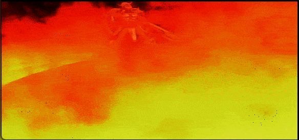 游戏中数码宝贝养成画面