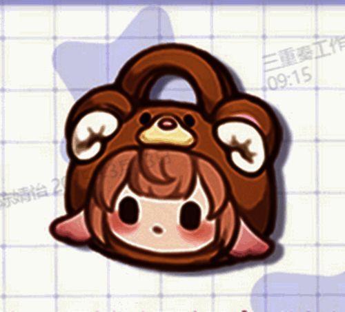 米卷小熊提包装扮展示