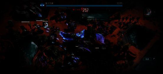 游戏中的机甲与虫群战斗场景图片