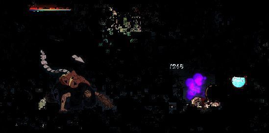 绯流琥二技能甩尾抽打动图