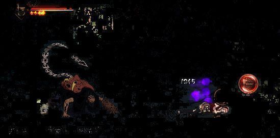 绯流琥二技能扎地灌注毒液动图