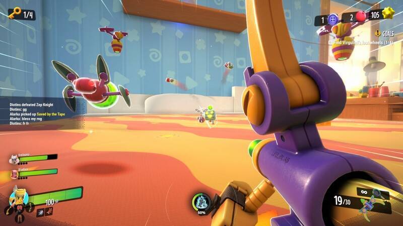 《积木爆射英雄》游戏截图1