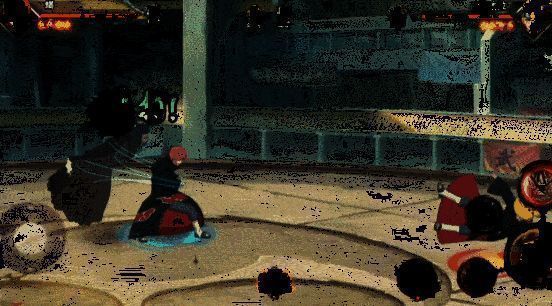 铁矿砂结袭技能发动动图