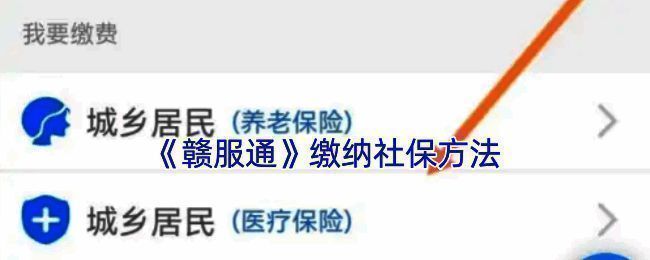 社保缴费相关示意图