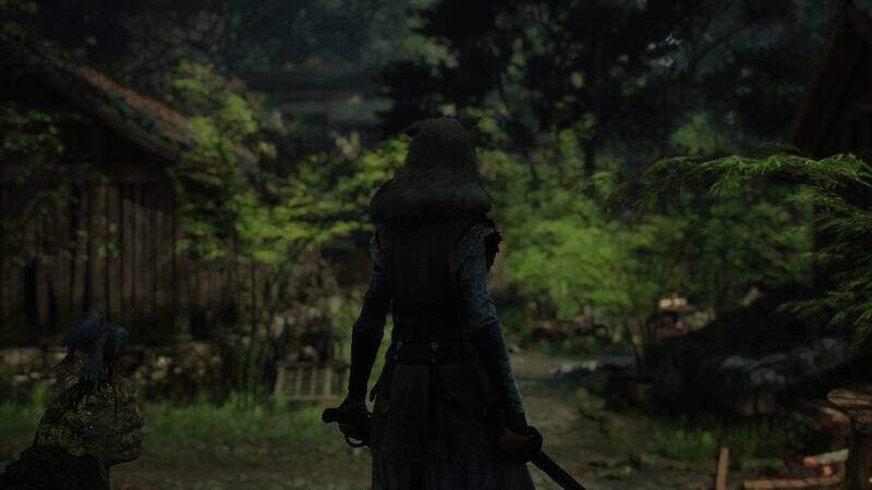 《明末：渊虚之羽》女主靓丽背影截图