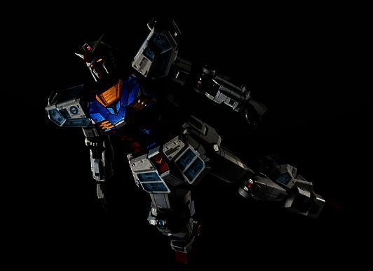 大阪世博会特版元祖高达超合金 RX - 78F00/E 钢普拉外观展示