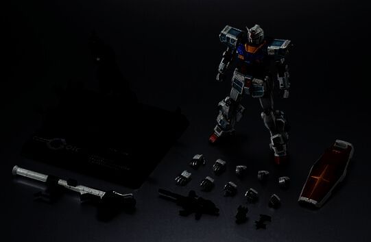 超合金 RX - 78F00/E 高达钢普拉细节展示