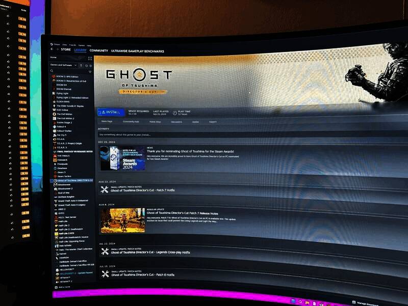 玩家分享的《对马岛之鬼》游戏截图