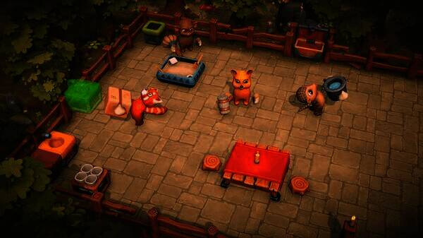 《小动物餐吧》游戏画面1