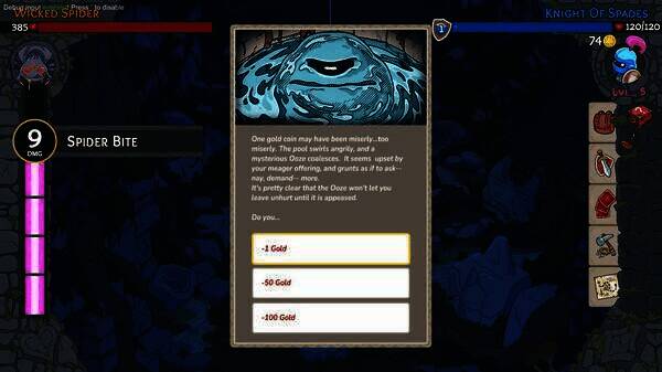 游戏角色等级系统画面