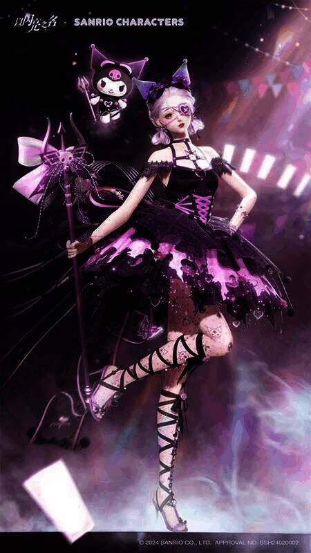 《以闪亮之名》玉桂狗联动时装告白奶芙整体展示