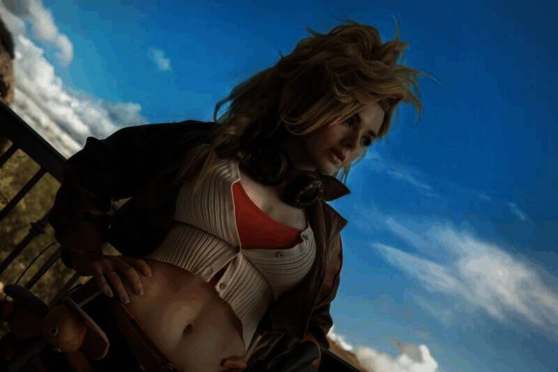 Lil_G_cosplay扮演Gemma的对比图