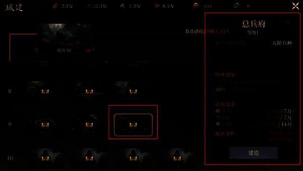 攻打7级地兵种等级要求相关图片