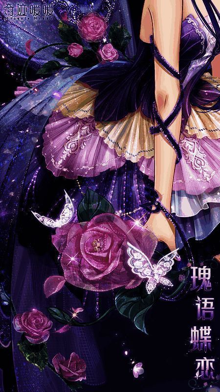 奇迹暖暖瑰语蝶恋套装局部展示图3