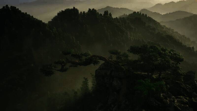 《刺客信条：影》中Mount Akaiwa场景图3