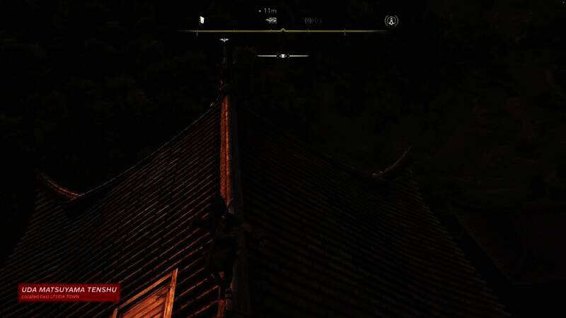 《刺客信条：影》中UDA Matsuyama Tenshu场景图1