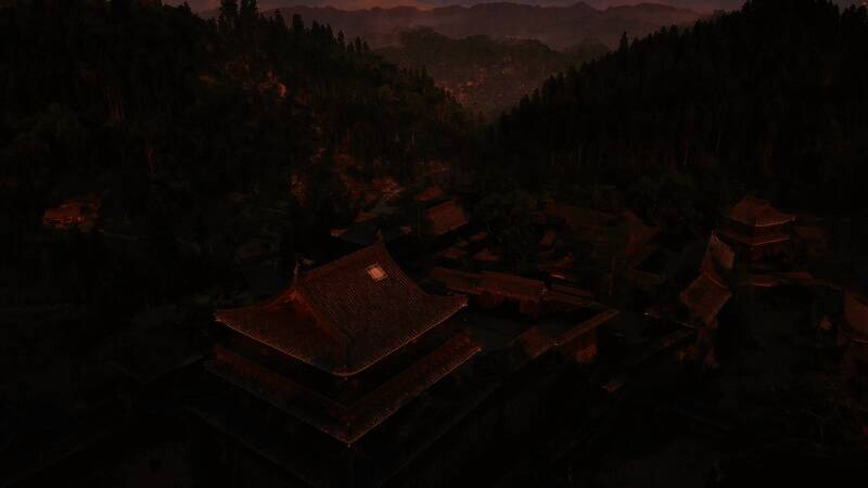 《刺客信条：影》中UDA Matsuyama Tenshu场景图3