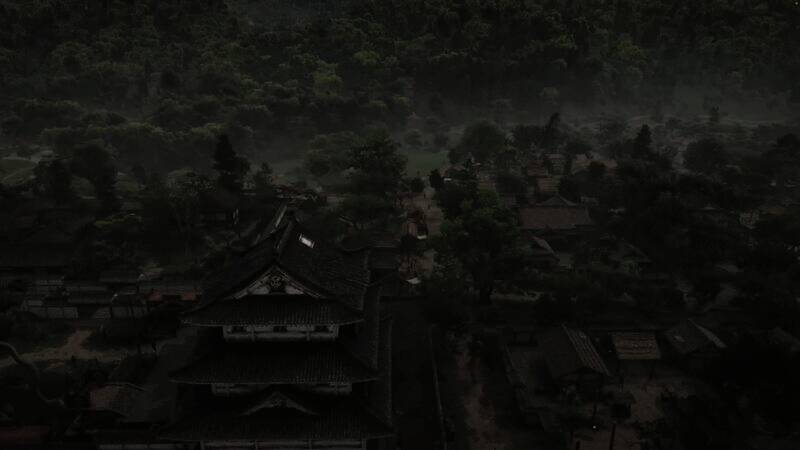 《刺客信条：影》中Nijo Tenshu场景图2