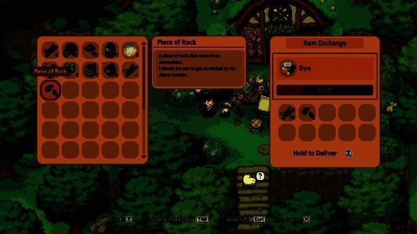 道具交换商店画面