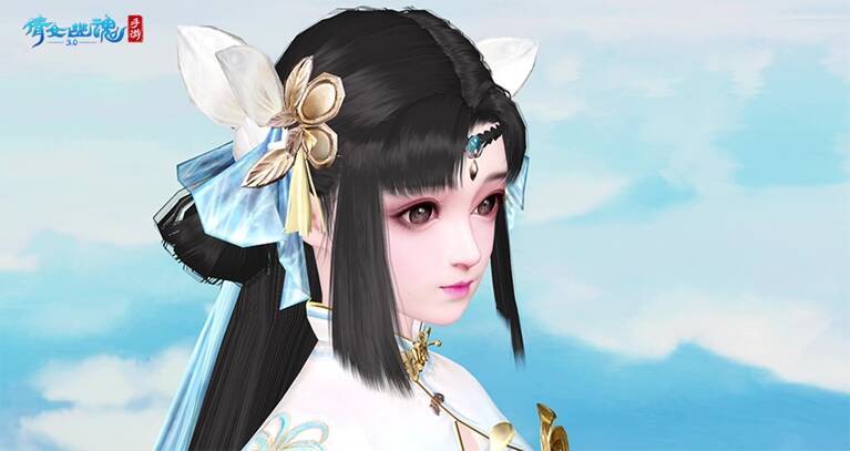 角色头发材质优化图