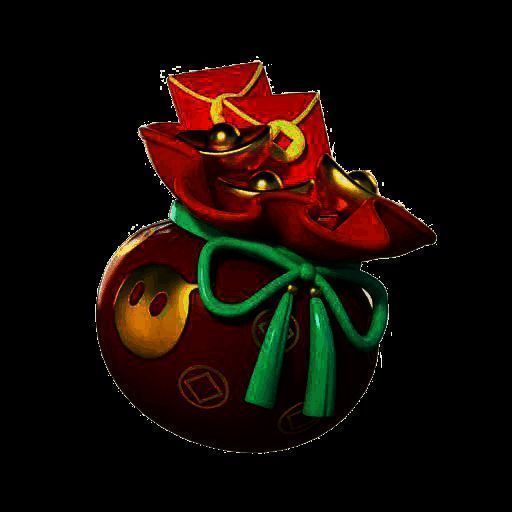 聚宝袋背饰形象图